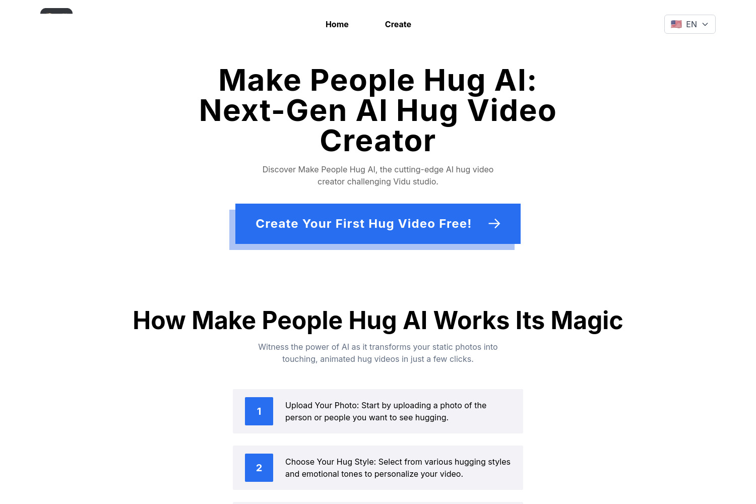 Make People Hug AI: Create Heartwarming Hug Animation Videos for Free