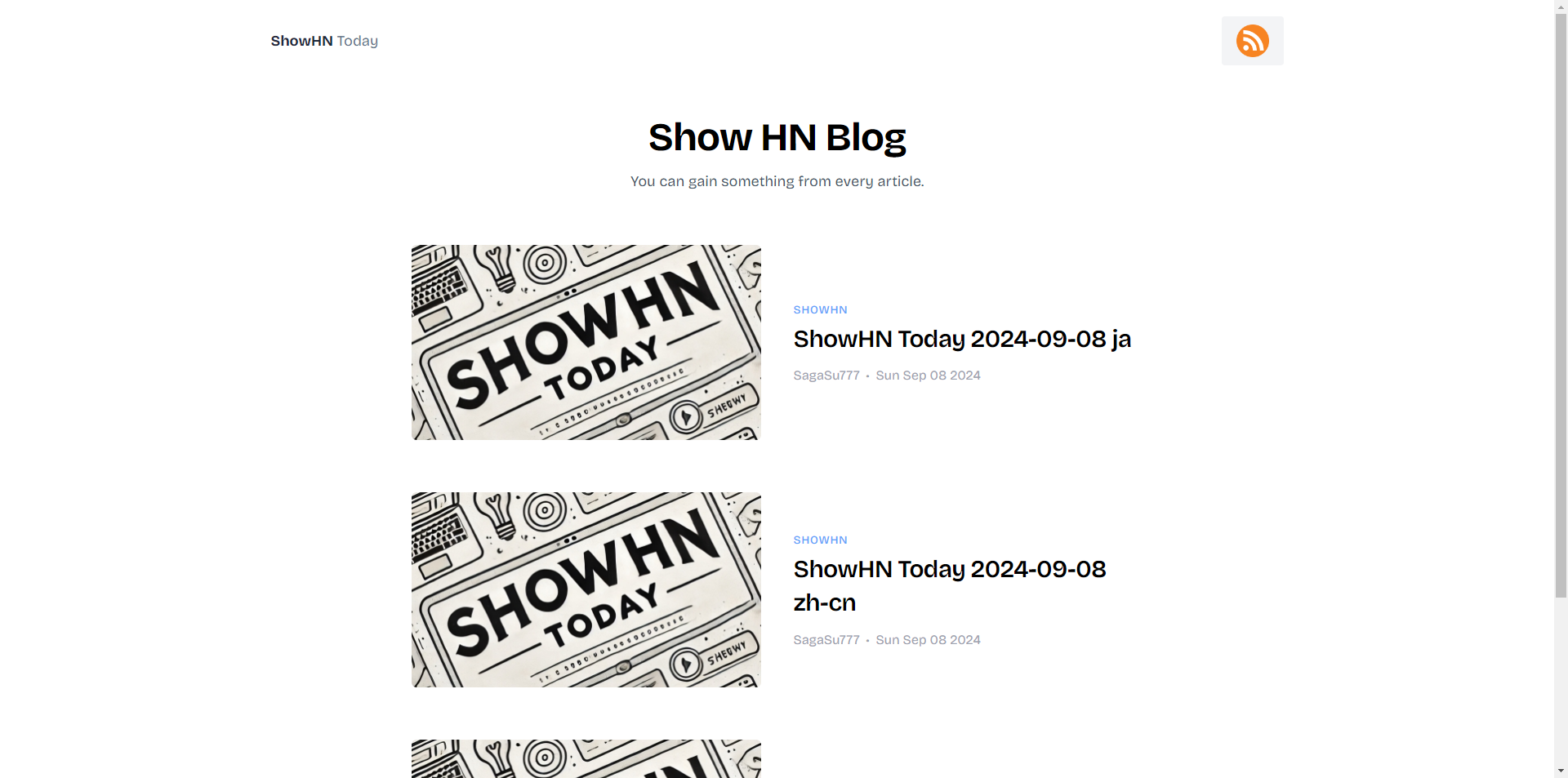 Show HN Today: Curated Selection of Top Projects from Hacker News