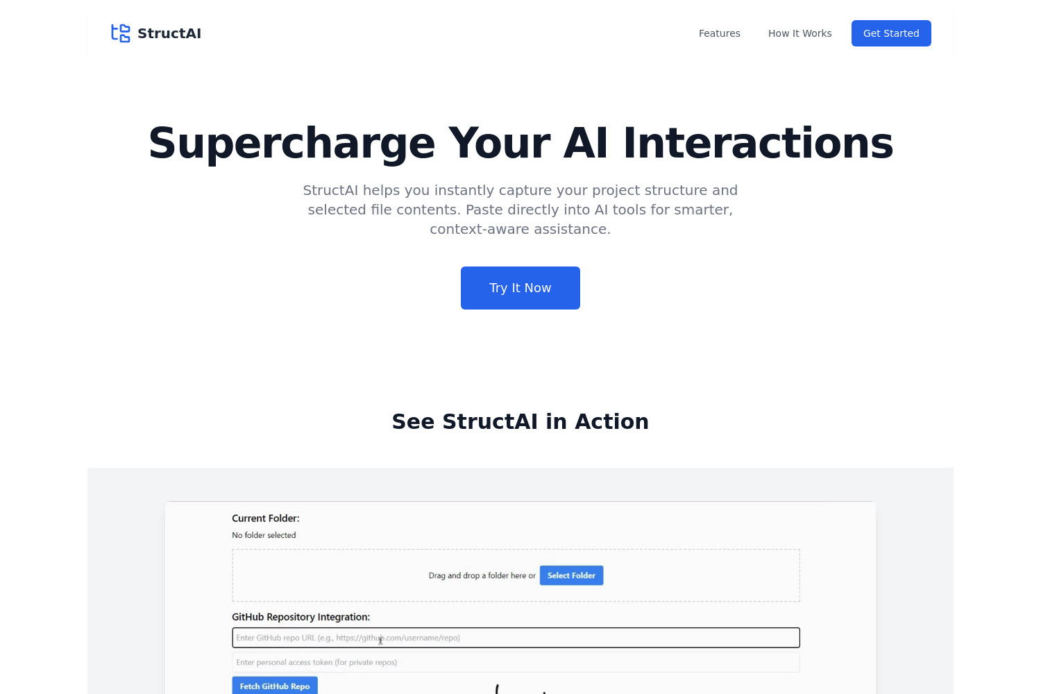 StructAI: Instantly Optimize Project Structures for AI Tools