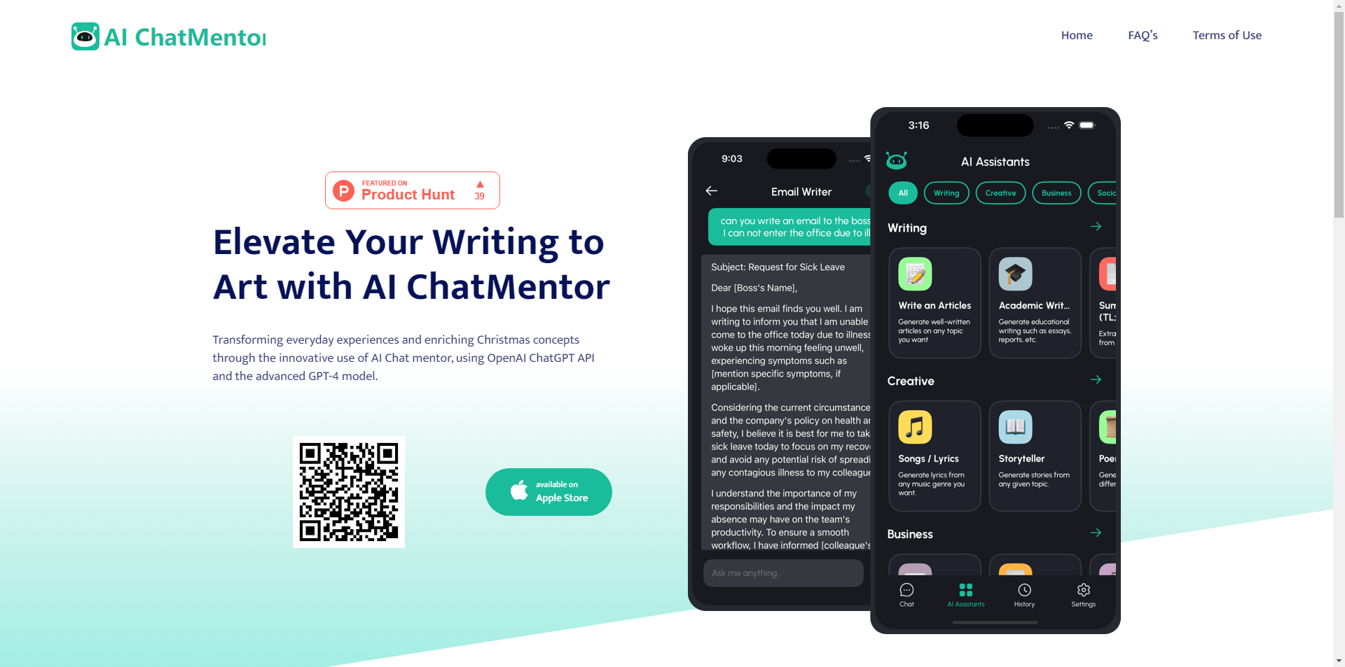 AI Essay Writer & Write For Me - Chatmentor: Your Ultimate AI Writing Assistant