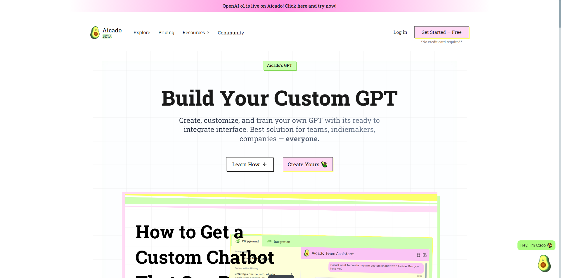 Aicado's Custom Chatbot Creator: Build Smart, Custom AI Chatbots