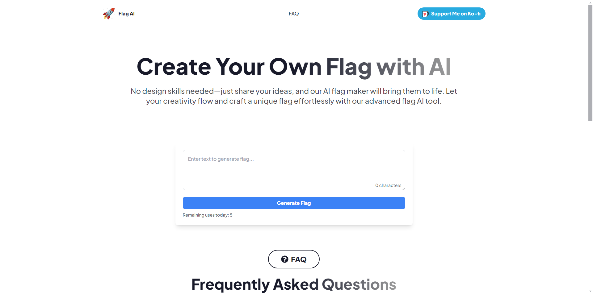 Flag AI: Design Flags Instantly