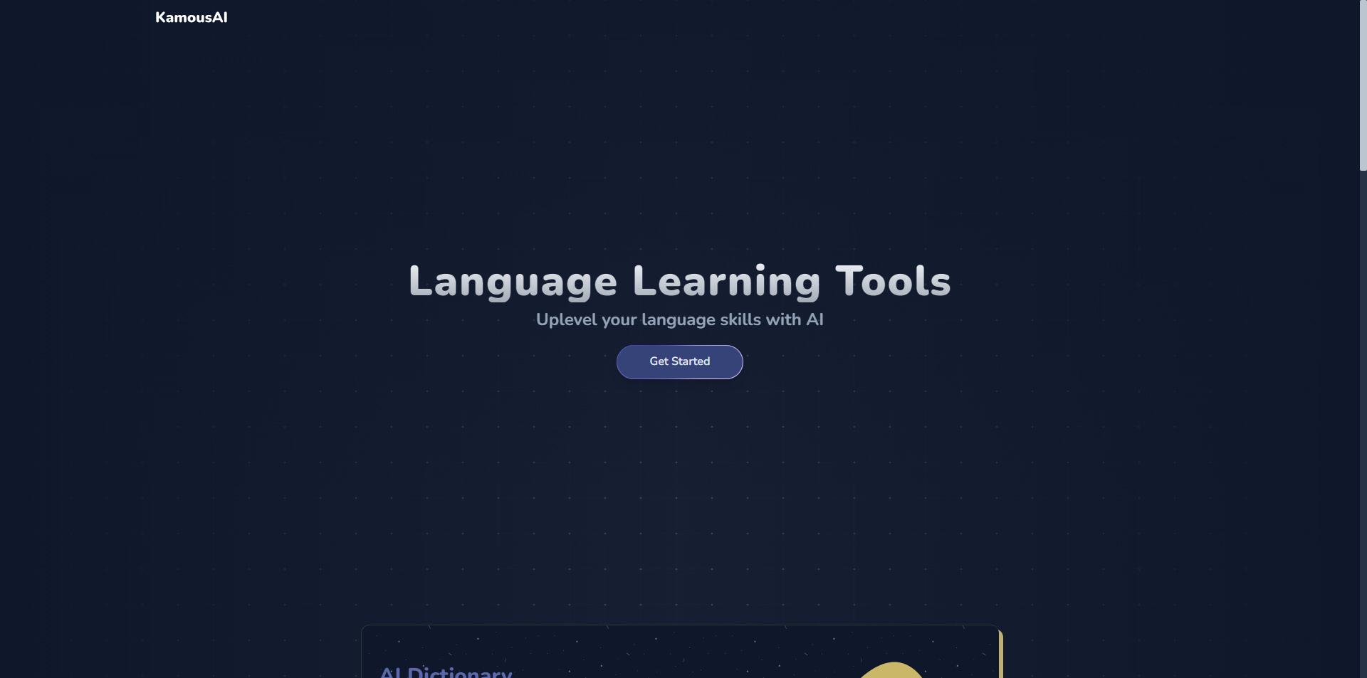 Kamous AI: Your All-in-One Language Assistant