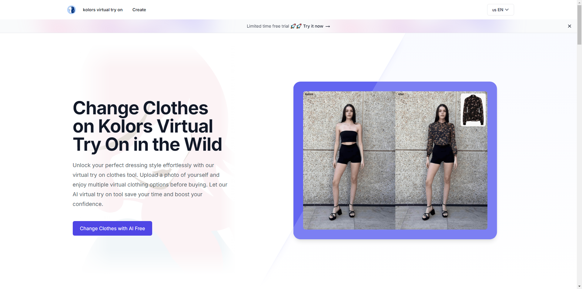 Kolors Virtual Try-On: AI-Powered Fashion Experience