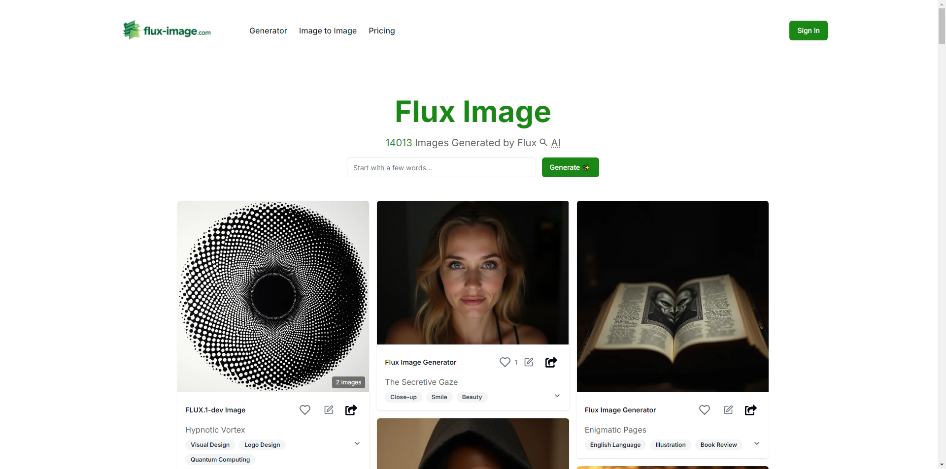 Flux Image AI: Create Stunning Visuals Instantly with Free AI Tools