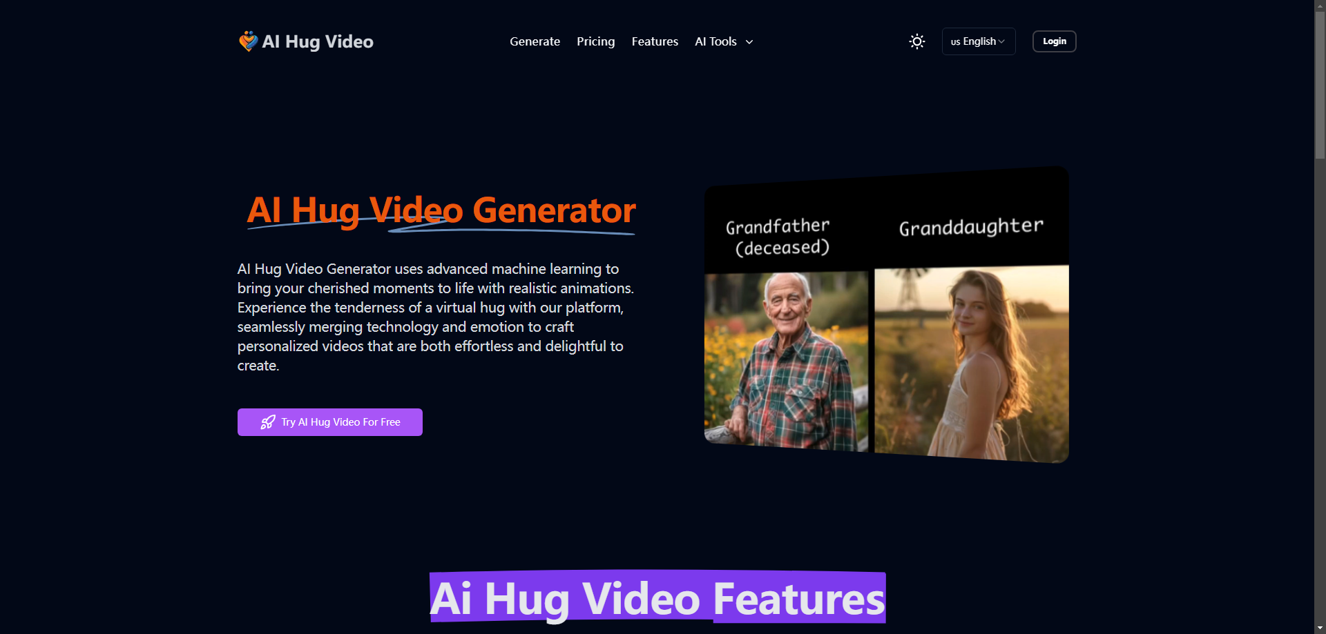 Ai Hug Video – AI-Powered Personalized Hug Videos