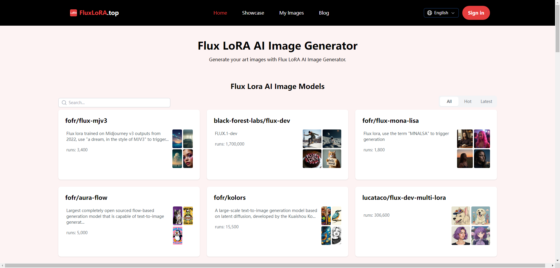 Flux LoRA Image Generator - Transform Text into Stunning Visuals