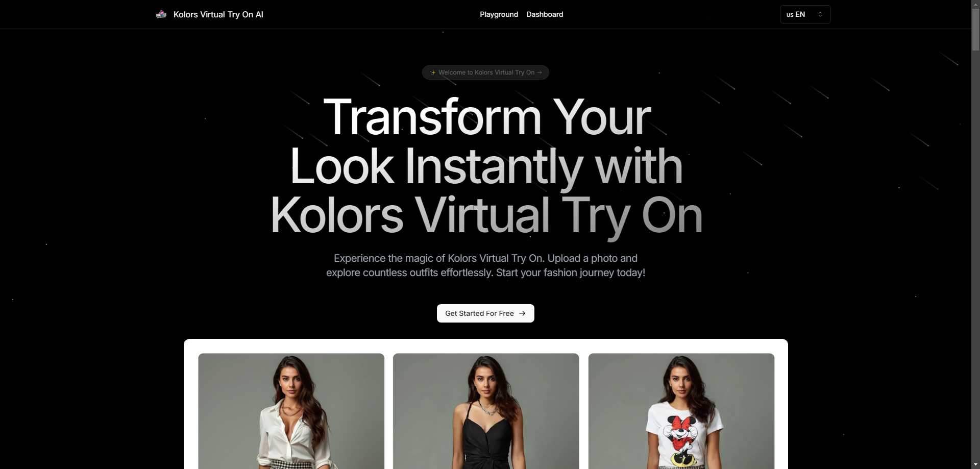 Kolors Virtual Try On AI - Your Personal AI Wardrobe Assistant