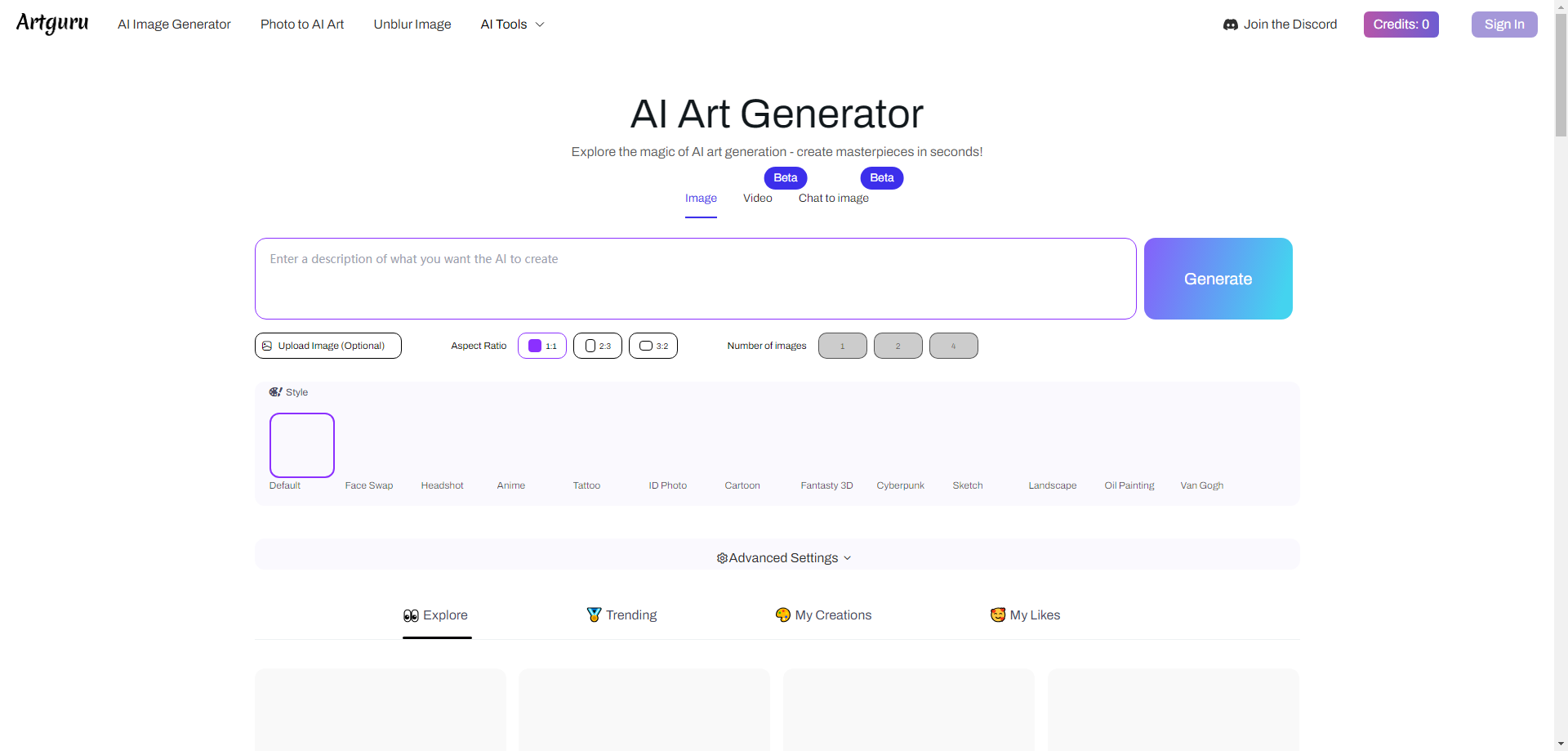 Artguru AI Art Generator - Create Stunning Artwork Instantly