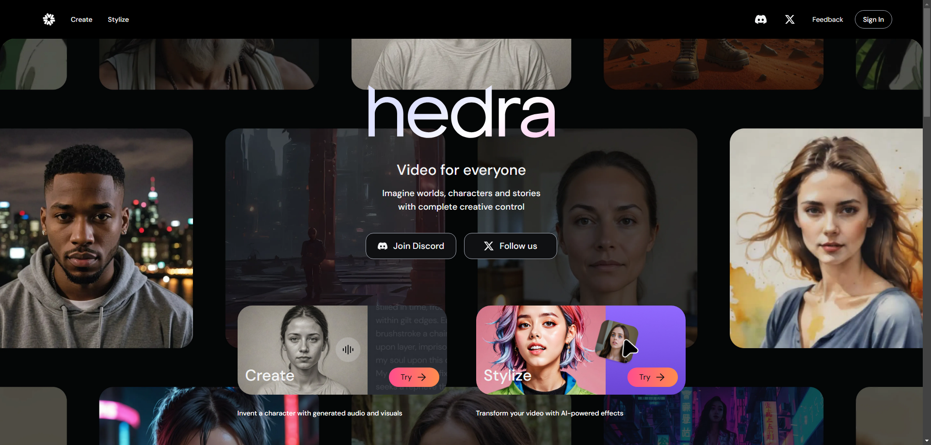 Hedra AI - Create Videos with Expressive, Controllable Human Characters