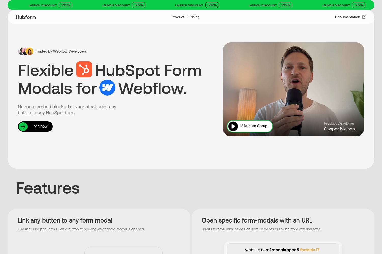 Hubform: Seamless HubSpot Form Integration for Webflow