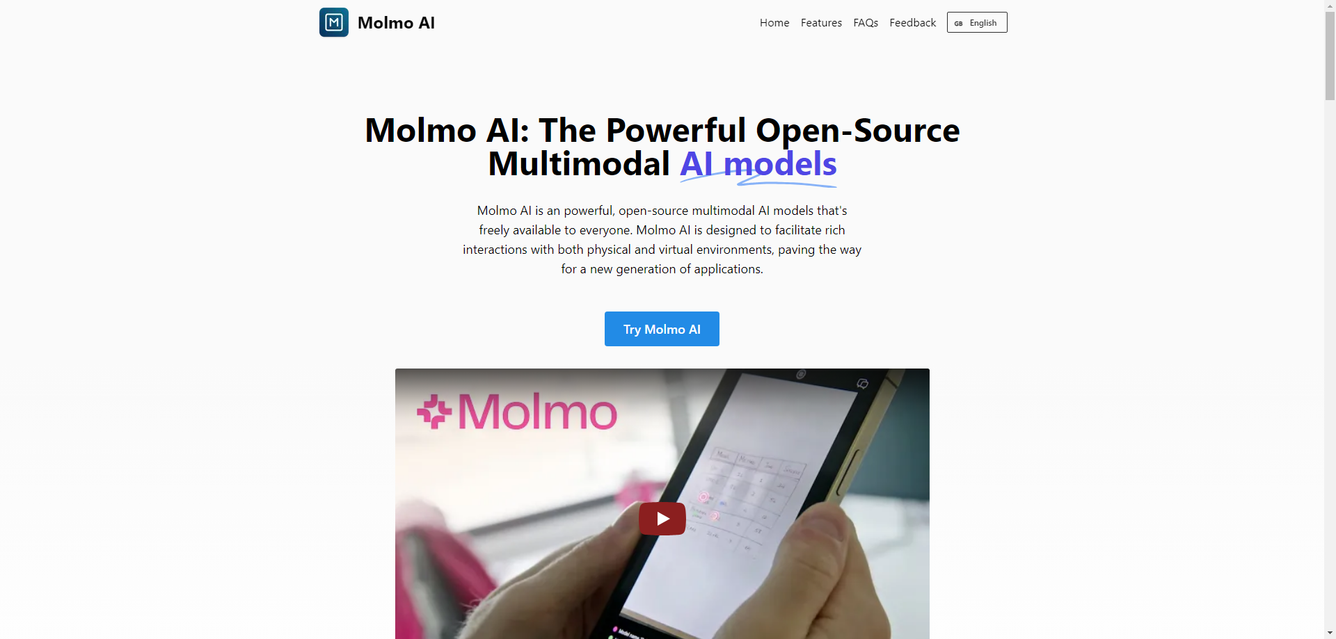 Molmo AI - Supercharge Your Business with Advanced AI