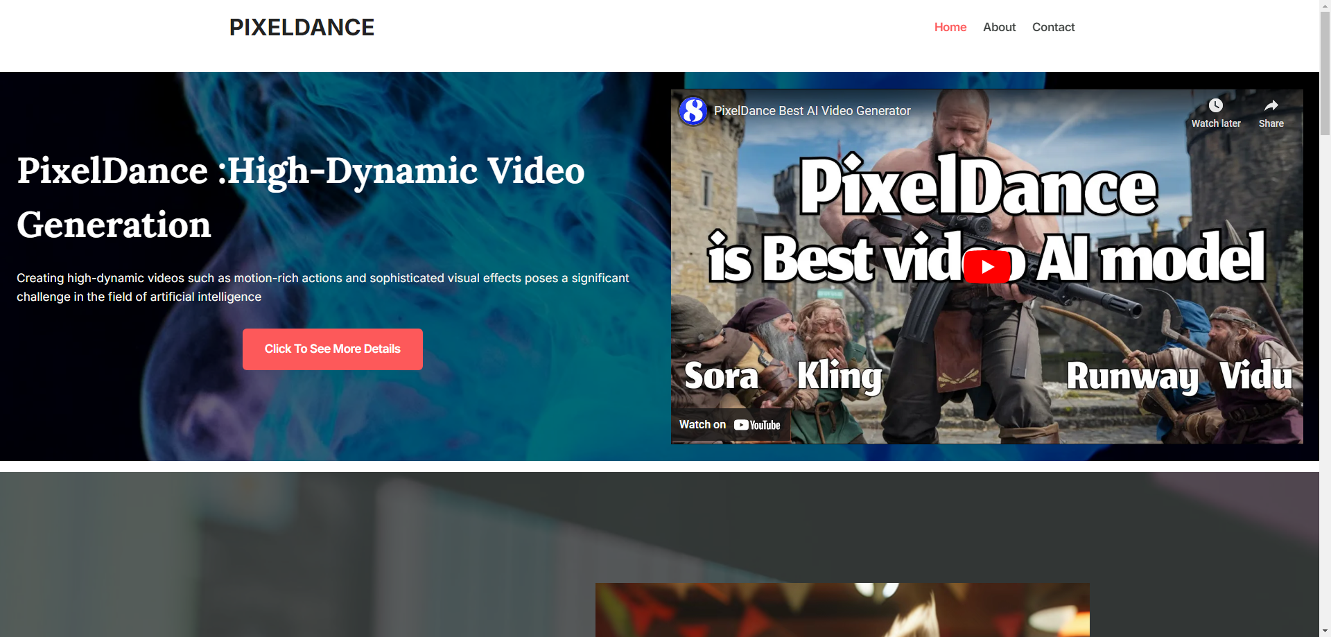 PixelDance - Bring Your Images to Life with Stunning Animations