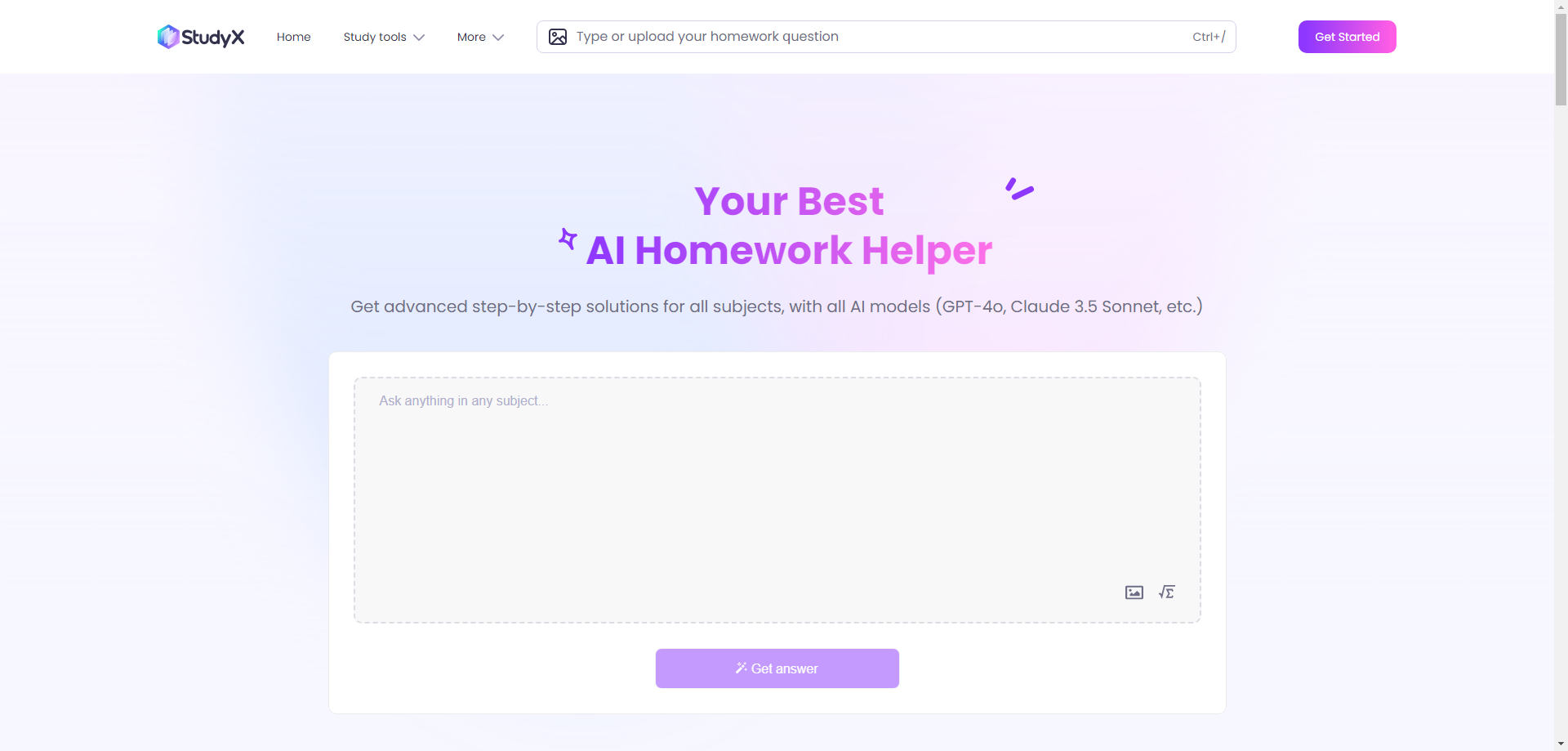 StudyX - Your Comprehensive AI Learning Assistant Across All Platforms