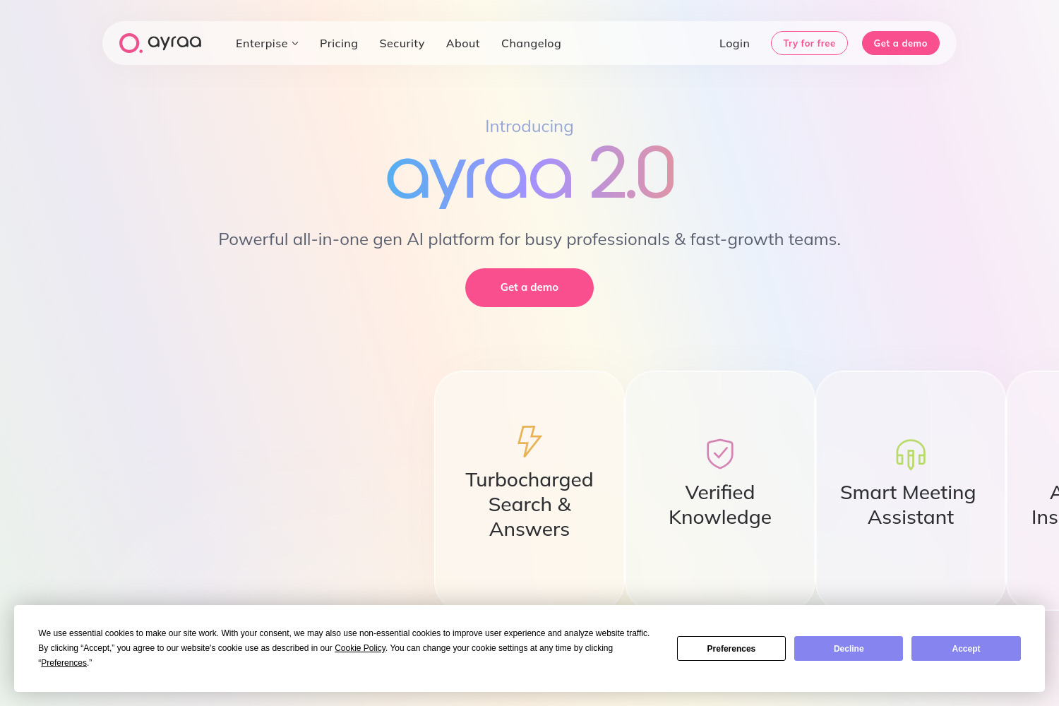 Ayraa 2.0: Turbocharged Search and Smart Assistance