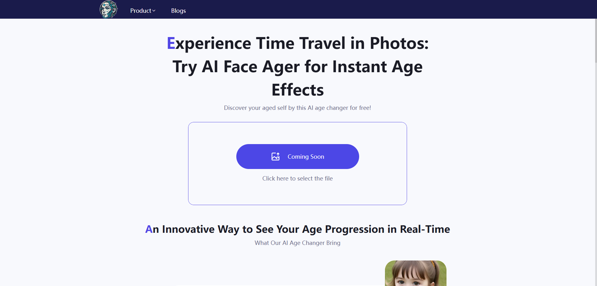  AI Face Ager – See Yourself at Any Age Online for Free