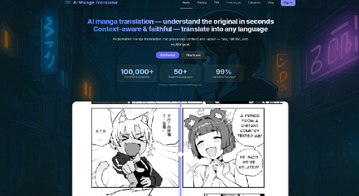 AI Manga Translator: Revolutionizing Manga Localization with Intelligent Automation