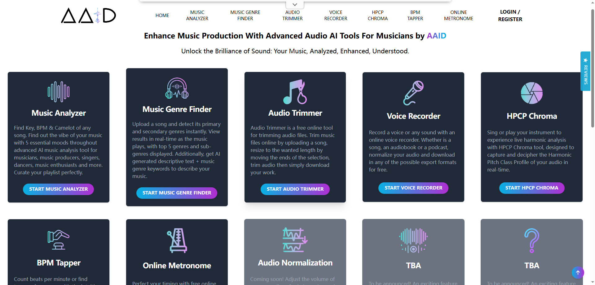 Audio AI Dynamics (AAID) – Free AI-Powered Audio Tools for Musicians and Creators Audio AI Dynamics (AAID) – Free AI-Powered Audio Tools for Musicians and Creators