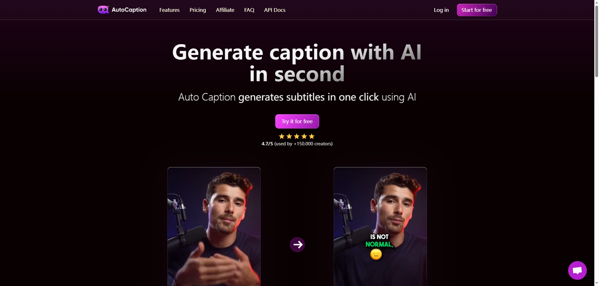 AutoCaption: AI Captions with Animated Emoji Enhancement