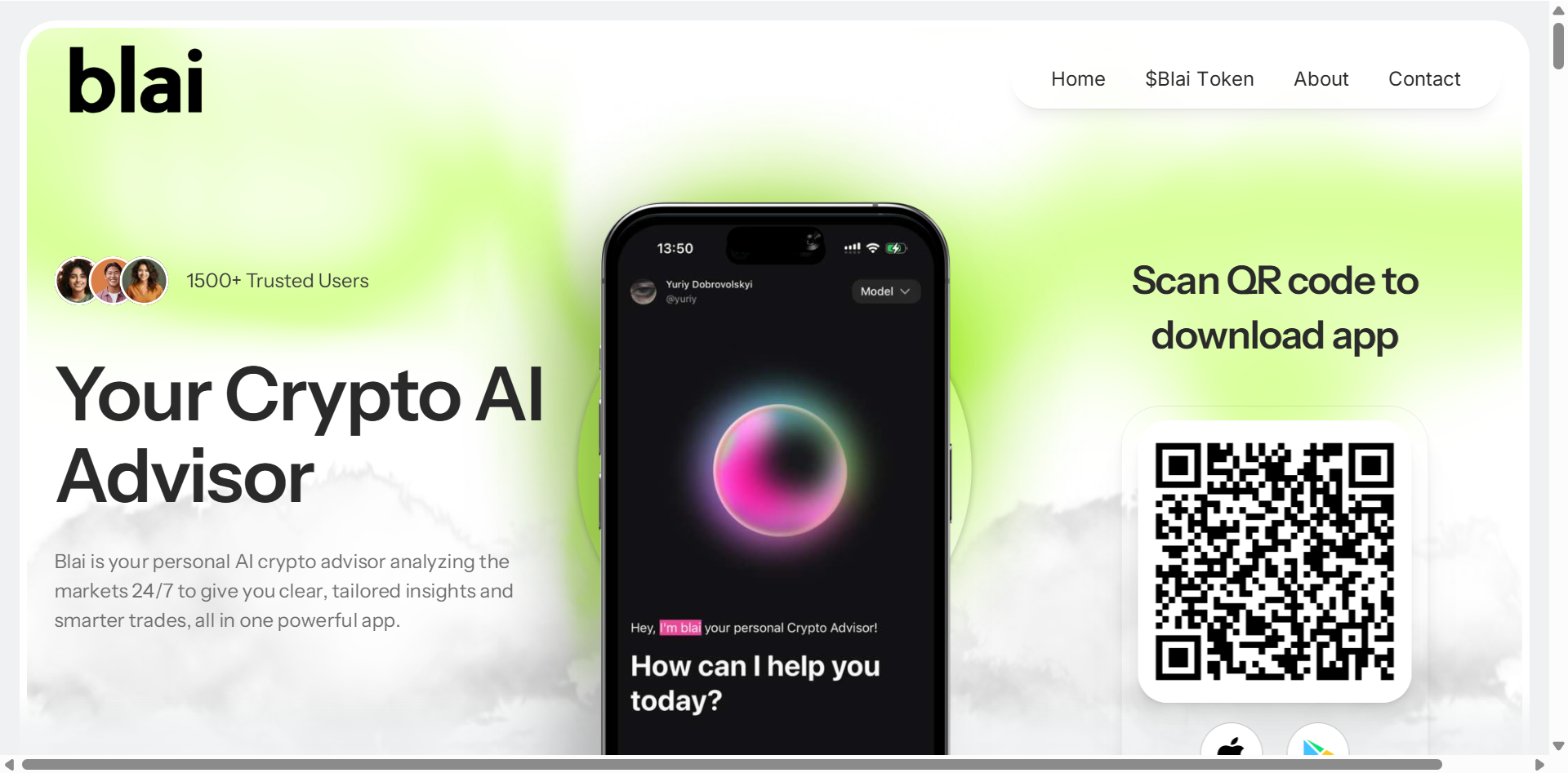 Blai: The AI-Powered Crypto Advisor That Trades for You
