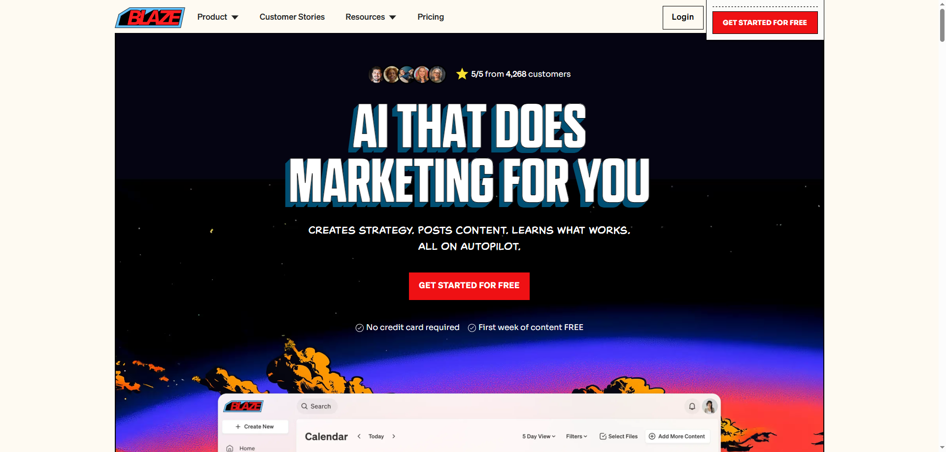 Title: Blaze: Smart Brand-Focused Content Generator for Consistent Marketing Messaging