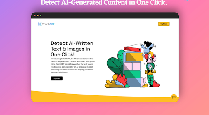CatchGPT - Chrome Extension: The Ultimate AI Detection Tool for Text and Images