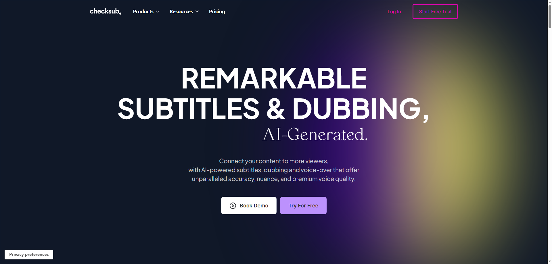 Expand Your Global Reach with Checksub – The Ultimate AI Video Translation and Subtitling Platform