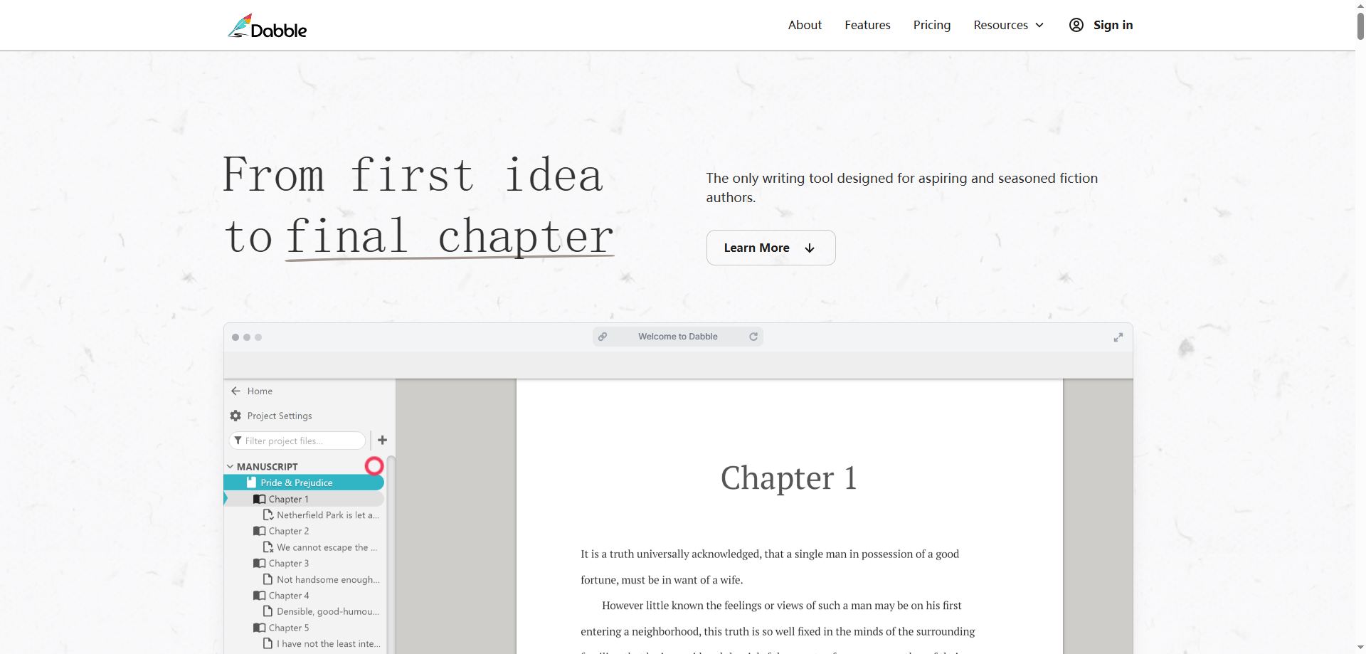 Dabble: Complete Novel Writing Platform with Integrated Plotting & Editing Tools