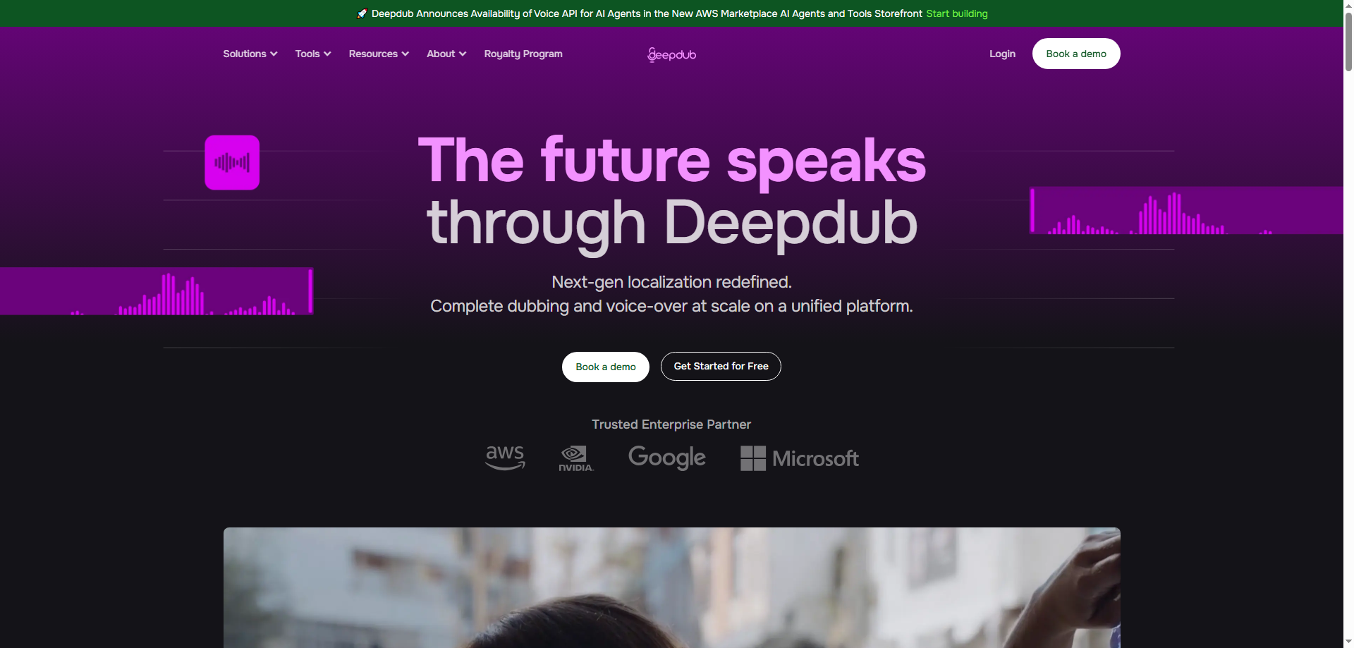 Revolutionize Your Dubbing Process with Deepdub – The AI-Powered Localization Platform