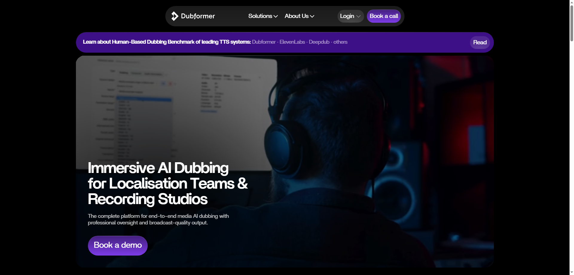 Dubformer: Revolutionizing Dubbing with AI-Driven Voiceovers