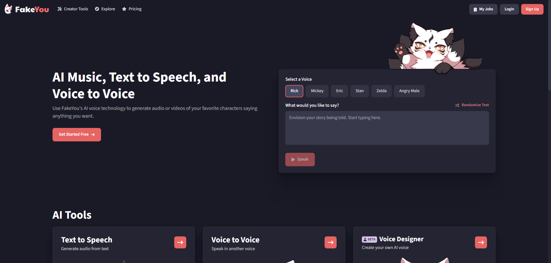 Transform Your Imagination with FakeYou – The Ultimate AI Voice Generator