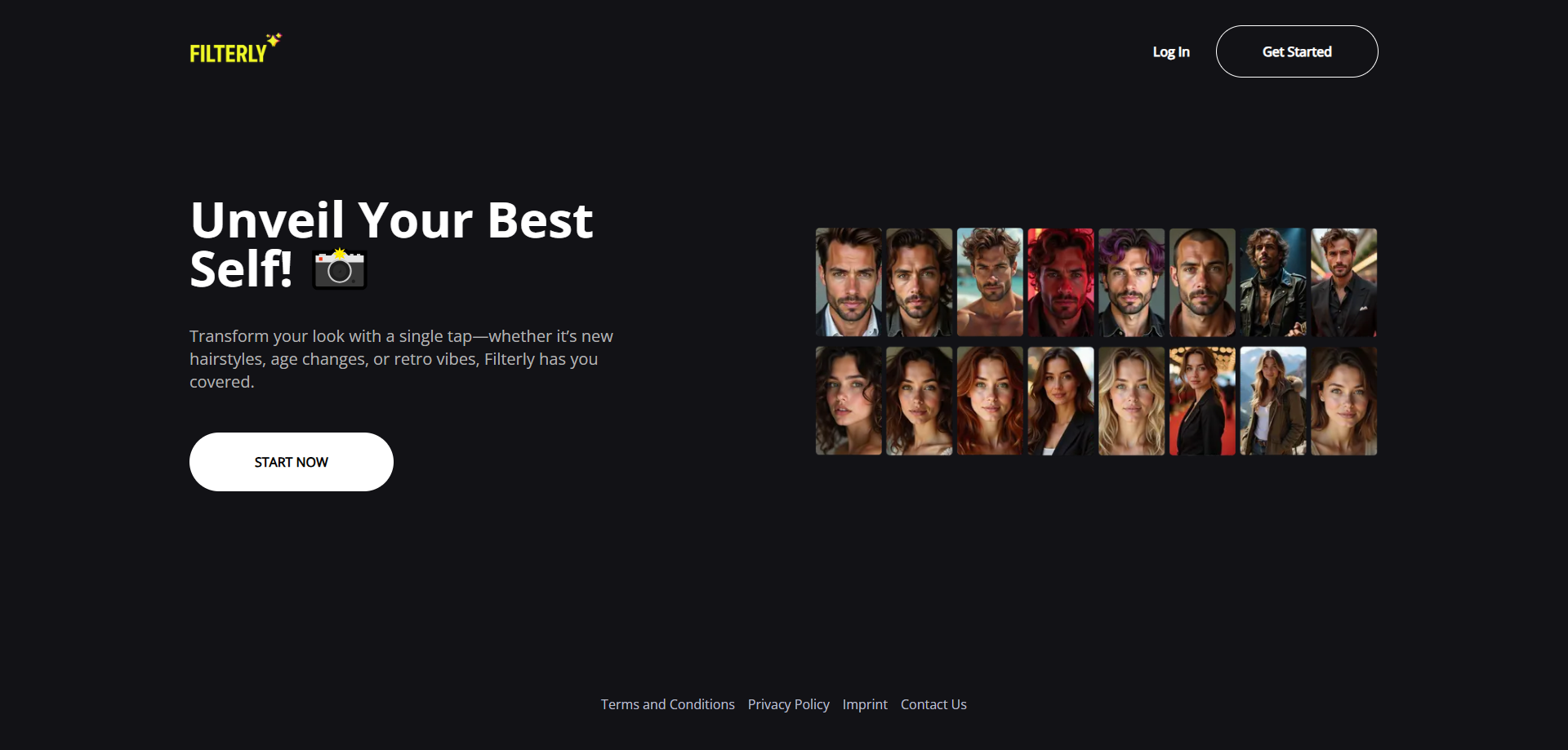 Filterly – Transform Your Look with Hairstyles, Age Effects & Retro Vibes