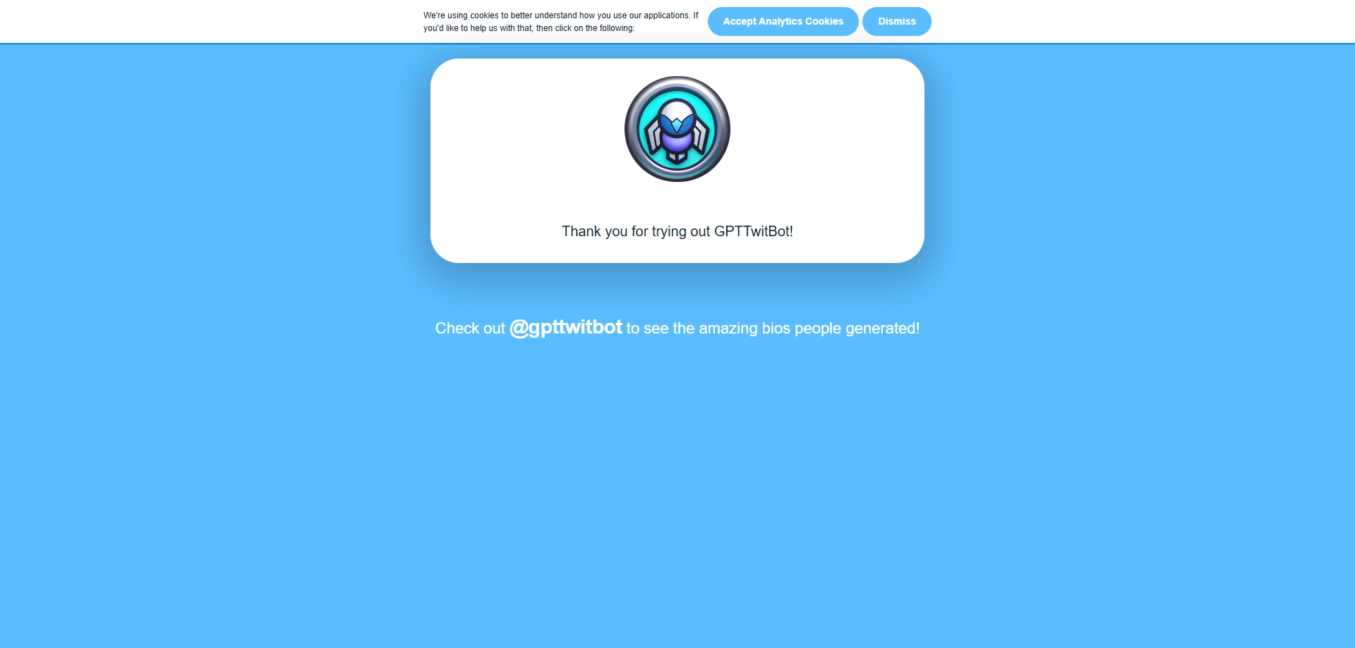 GPT Twitter Bot: Discover Your AI-Interpreted Twitter Persona