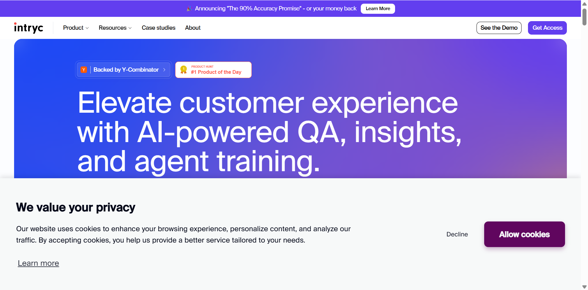 Intryc: Transforming Customer Experience with AI-Powered Insights