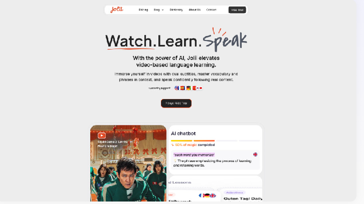 Jolii AI: The Next Step in Language Learning Through Entertainment
