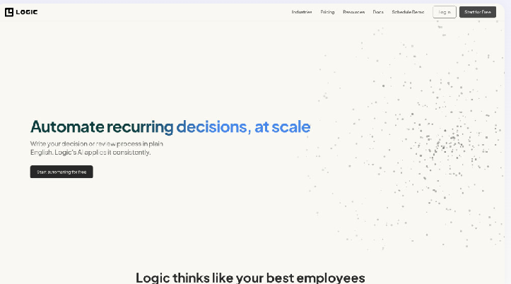 Logic: The AI Platform That Turns Documents into Actionable APIs