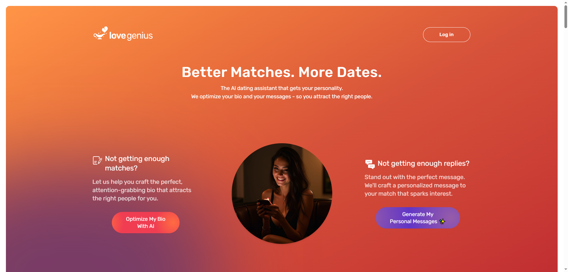 LoveGenius: The AI Dating Assistant to Help You Attract Better Matches