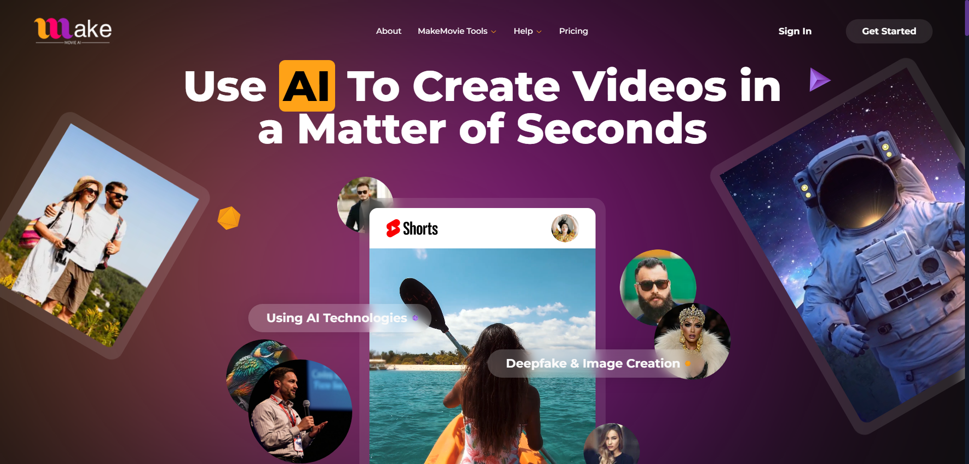 Transform Ideas into Cinematic Reality with Make Movie AI