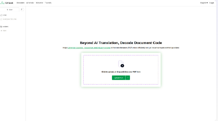 PDFSeek: The AI Assistant for Smarter PDF Reading