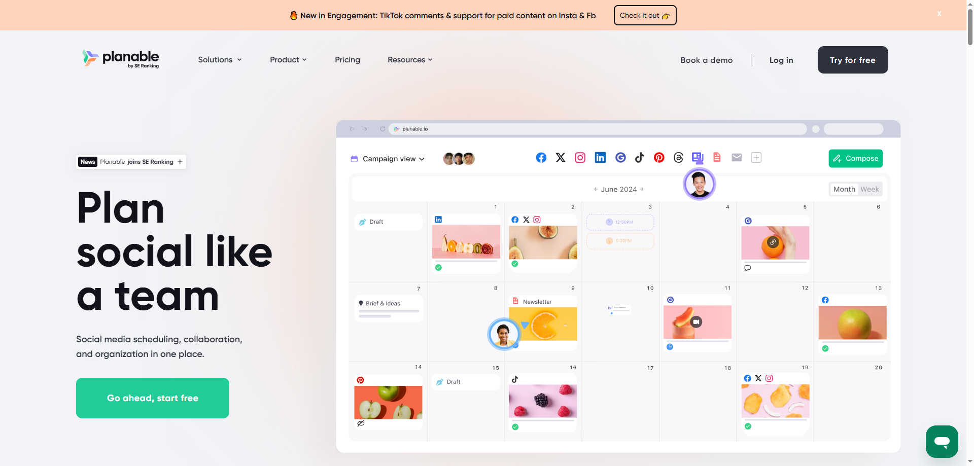 Planable: Streamlined Social Media Team Collaboration