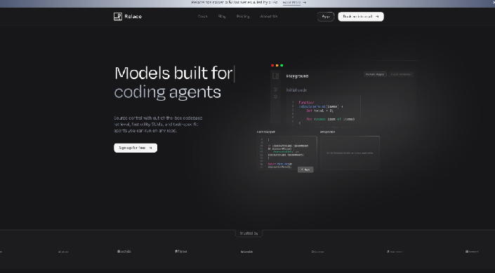 Relace: Redefining Autonomous Code Generation and Engineering Intelligence