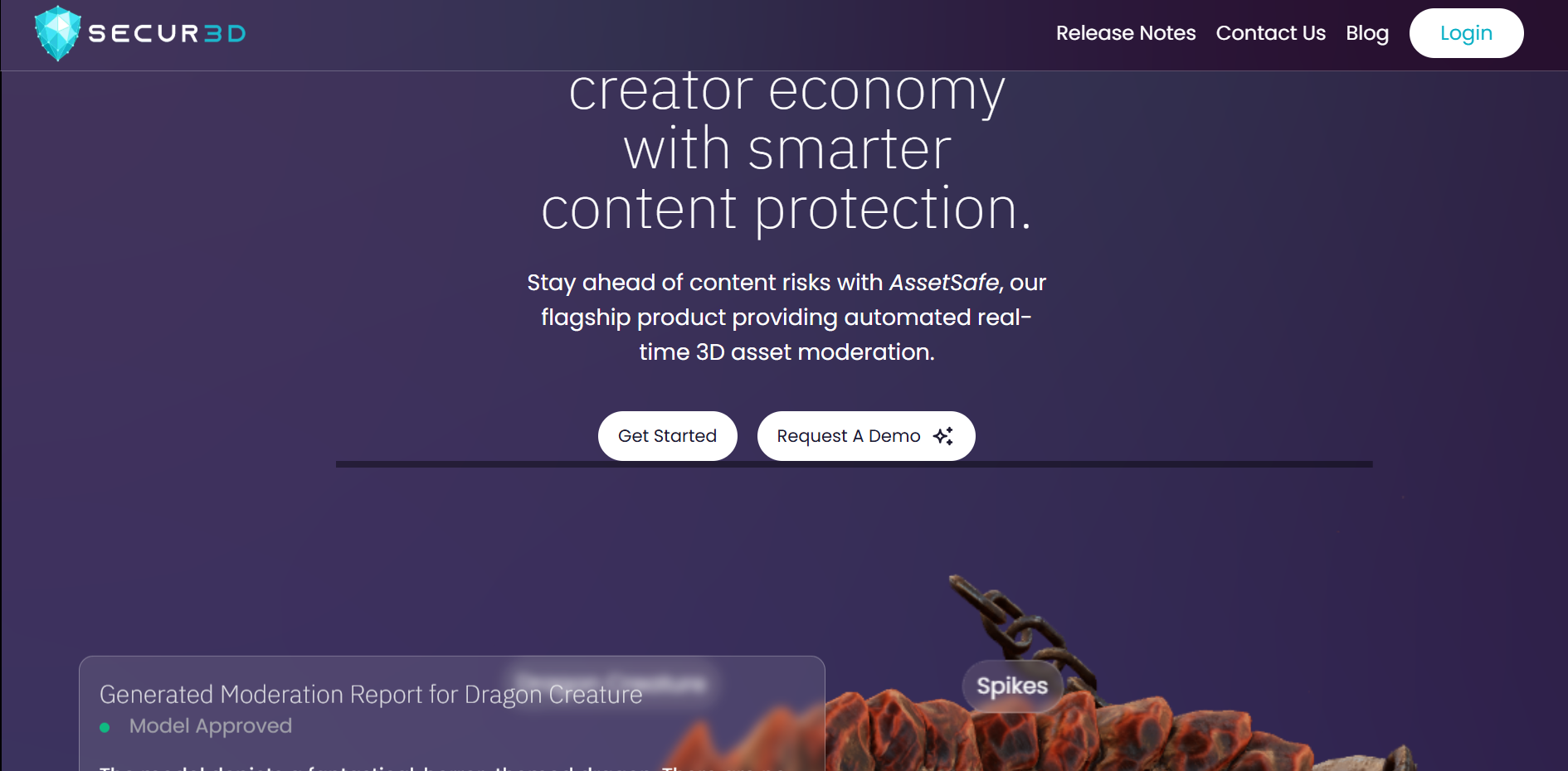 Secur3D: Revolutionizing 3D Asset Protection with AI-Powered Solutions
