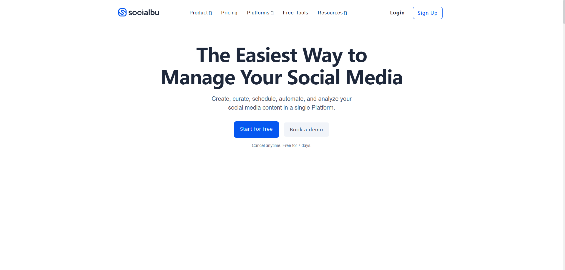 SocialBu: AI-Powered Social Media Automation Platform