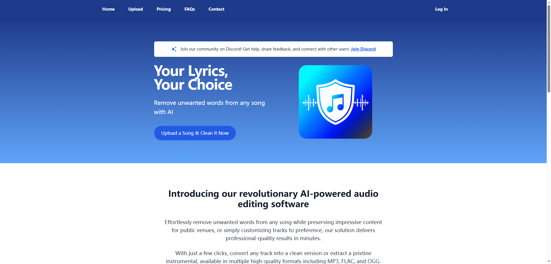 SongCleaner – AI-Powered Explicit Lyric Remover for Family-Friendly Music