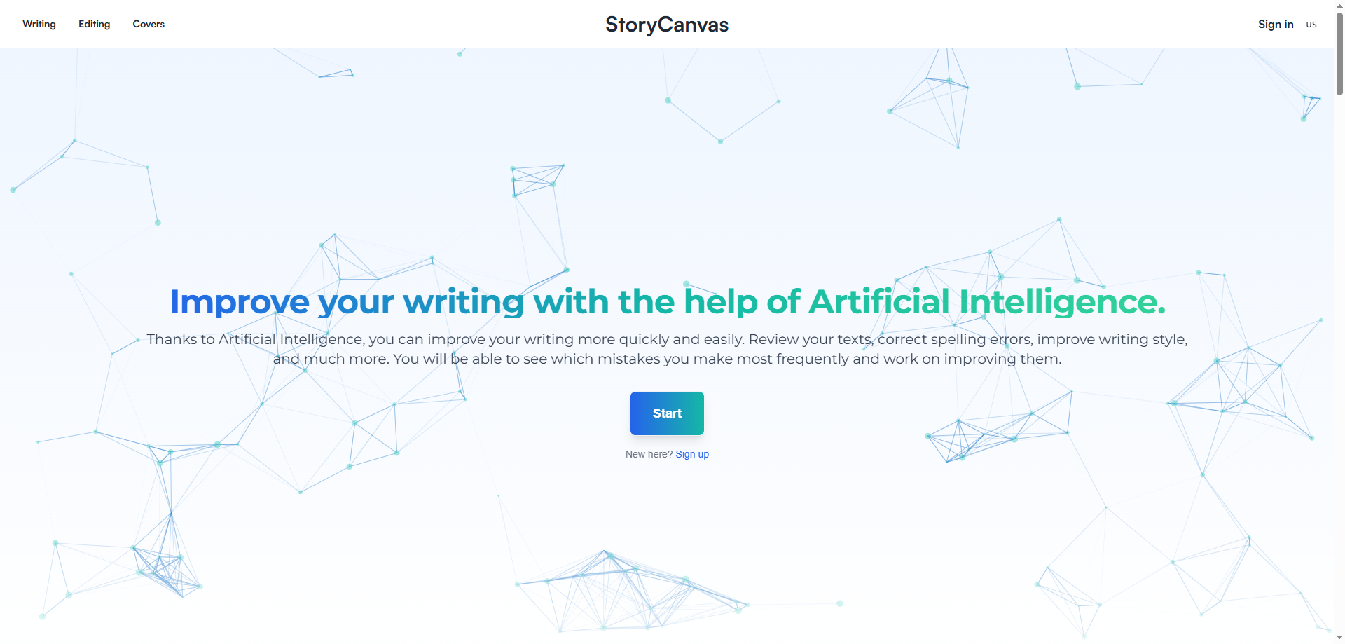 StoryCanvas: Intelligent Writing Assistant for Creative Storytellers