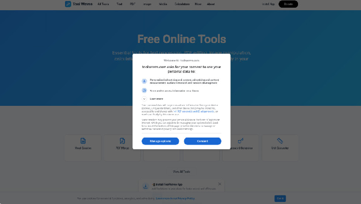 ToolWaves: A Comprehensive Web Platform for Effortless Productivity