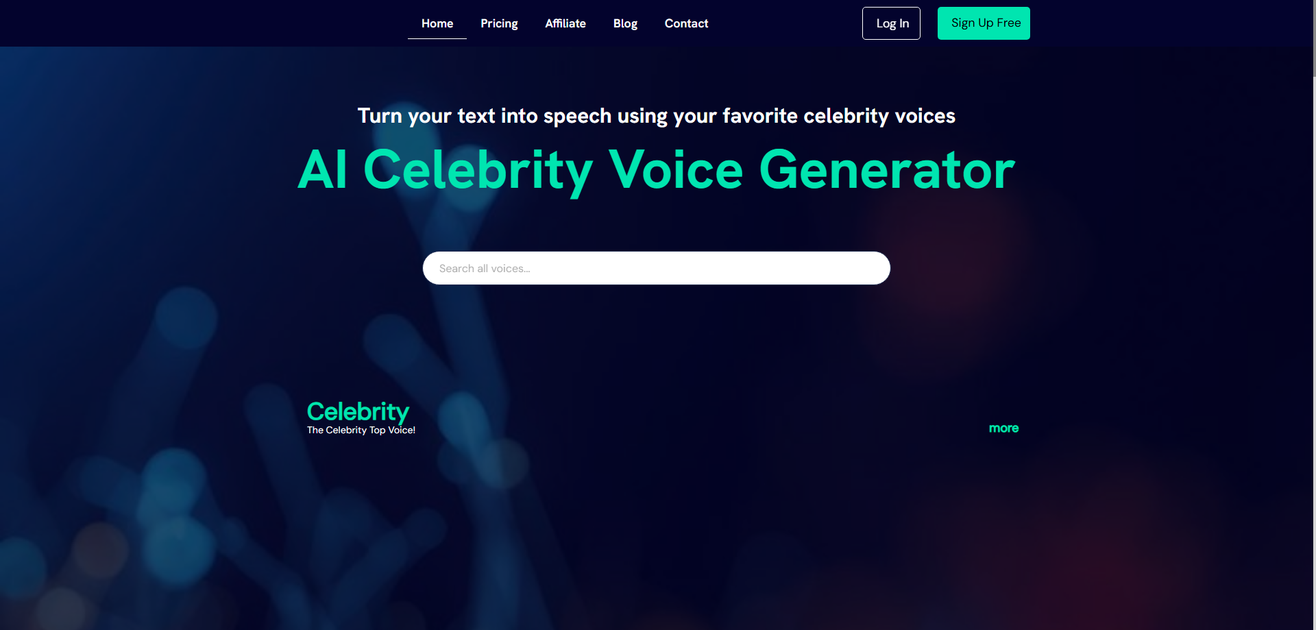 Voxdazz: Turn Text into Celebrity Voices in Seconds