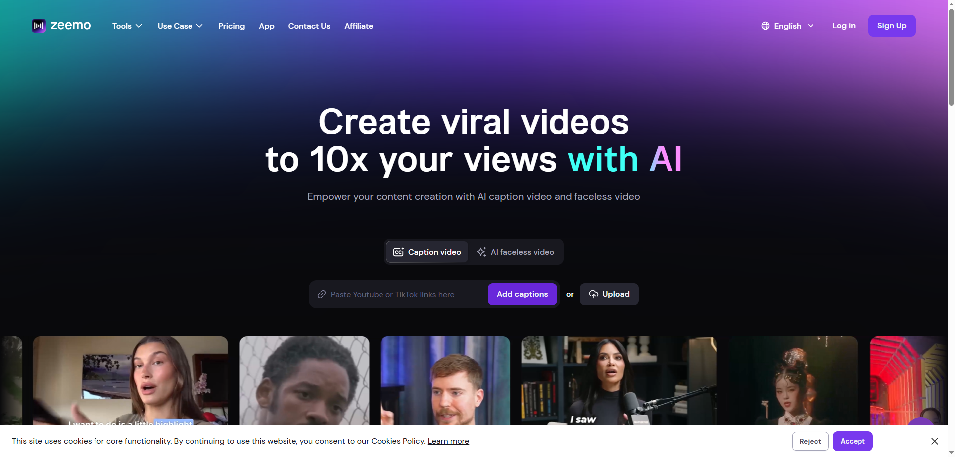 Zeemo: Smart Video Captions & Translation