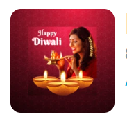 Diwali Photo Frame