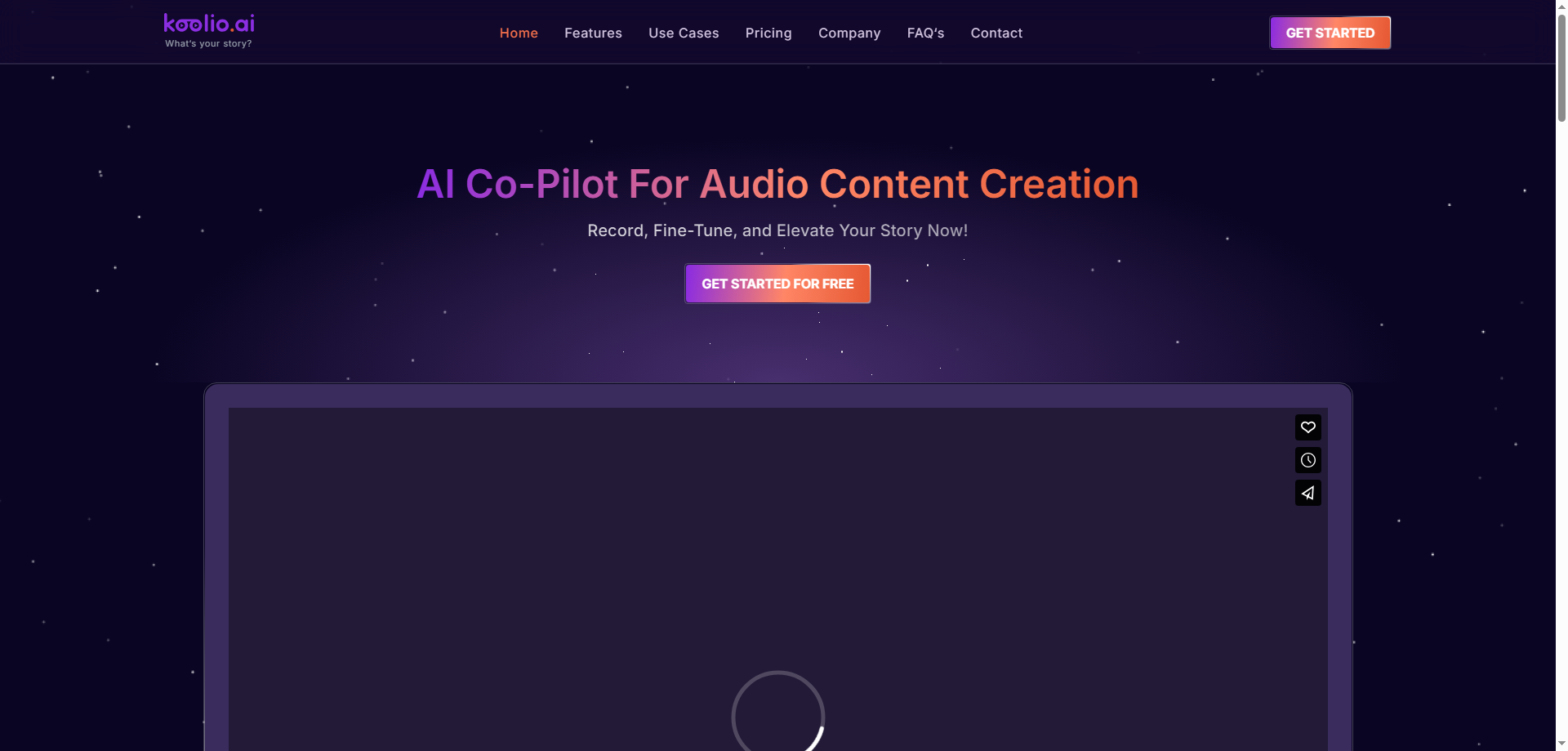 koolio.ai – AI-Powered Podcast & Audio Editor for Effortless Content Creation